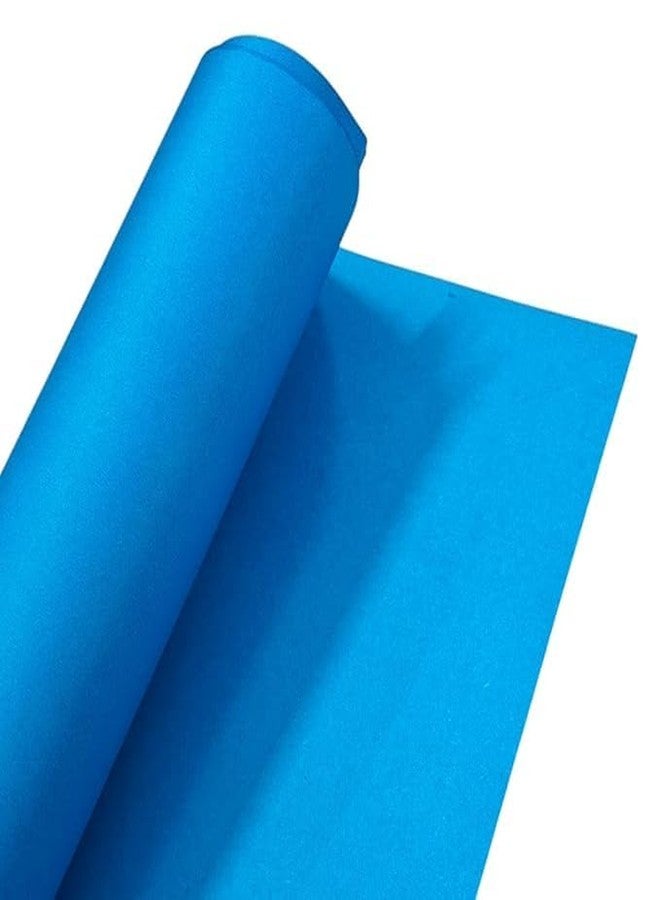 SEJASCOLLECTIONS | Pack of 10 | Light Blue, Bright, A1, BIG / FULL Size, Pastel Sheets/ Chart Paper, Used in art and craft, collage, projects, posters etc. Plain / Unrulled, Size: 70x56 centimeters, 200 GSM thickness. - Image 1